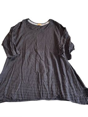 Tulip stripe swing tunic XL